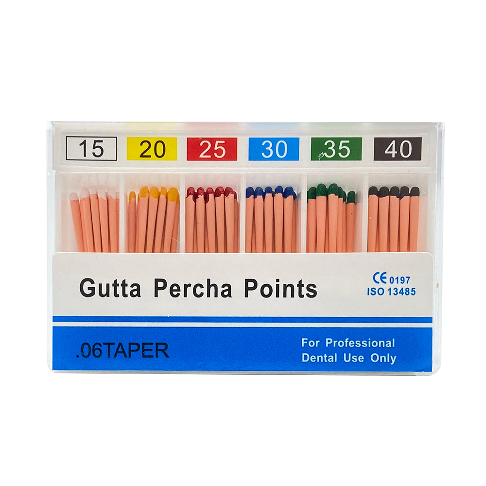 10 коробок Dental Percha Points 02 Taper #15 #20 #25 #30 #35 #40 и разные размеры